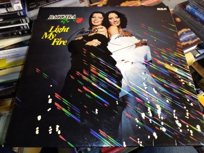 LP BACCARA :  LIGHT MY FIRE ( SIGNED)