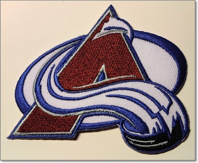 NHL - Colorado Avalanche -kangasmerkki / hihamerkki