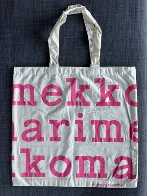 Marimekko logokassi, vaaleanpunainen, uusi