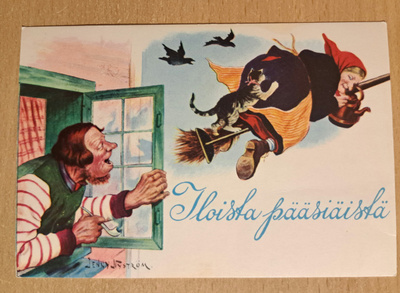 Jenny Nyström: UP pääsiäisk.noita-akka 1981, kulkematon