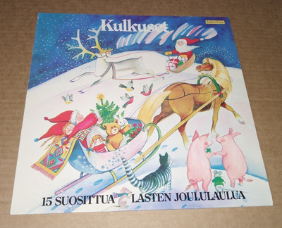 KULKUSET 15 SUOSITTUA LASTENLAULUA LP