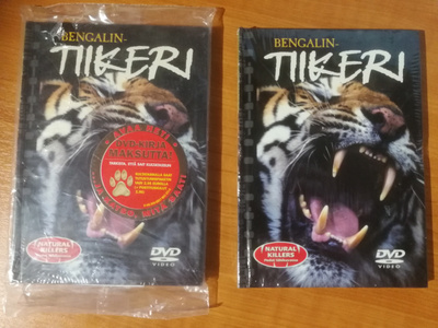 Bengalin Tiikeri DVD:t 2 kpl ( muoveissa )
