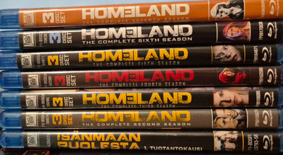 Homeland - Isänmaan Puolesta 1-7 -Blu-Ray