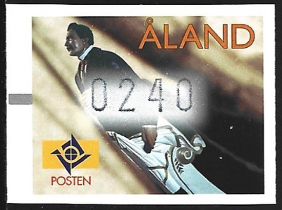 Åland 1998 Sir  Wilson FRAMA 2,40 mk ** LaPe ATM Å 10