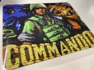 Commando videopeli hiirimatto