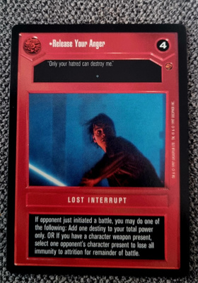 SW CCG - Release Your Anger