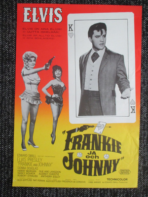 Frankie ja Johnny (1965) - elokuvajuliste - Elvis Presley