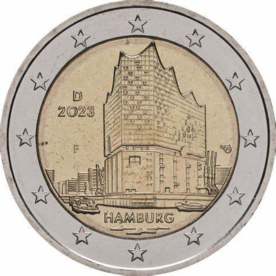 SAKSA ERIKOISEURO 2 EUROA 2023 (HAMPURI) 