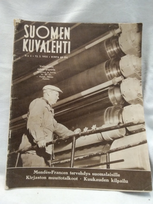 Suomen Kuvalehti n:o 6 12.2.1955