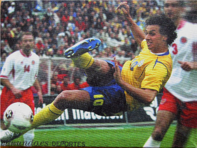 ZLATAN IBRAHIMOVICH taulu koko  n. 15 x 19,1 cm