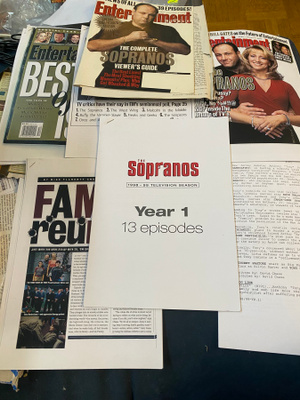 Sopranos - alkuperäiset pressimateriaalit
