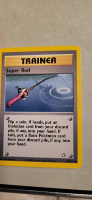 Super Rod 103/111 Pokemon Neo Genesis card