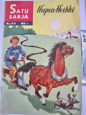 VANHA Lehti Satusarja N 44 Hupsu-Heikki