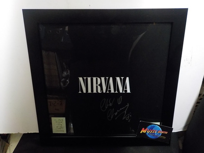 NIRVANA - S/T LP  CHAD CHANNING NIMMARILLA KEHYKSISSÄ