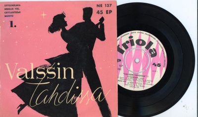 Olavi Virta 7" EP Valssin tahdissa  1956