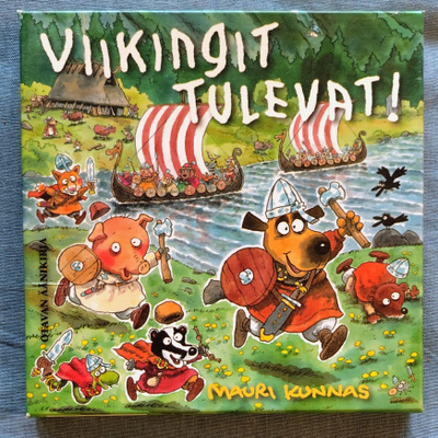 MAURI KUNNAS: Viikingit tulevat! – äänikirja-CD 2007 Otava