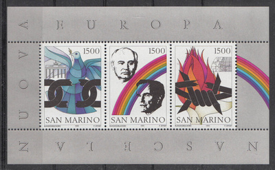 SAN MARINO 1991 Eurooppa **