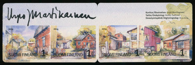 2014, Syksyisiä pihapiirejä, vihko V109**