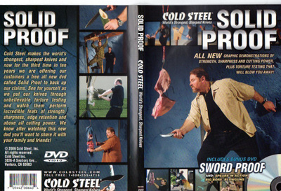 COLD STEEL WORLD´S STRONGEST,SHARPEST KNIVES SOLID	(28 080)