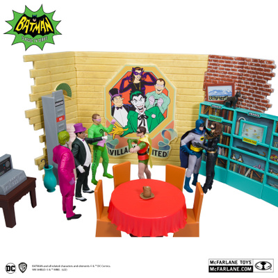 DC BATMAN 66 villains pair playset - HEAD HUNTER STORE.