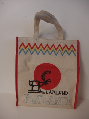 Vintage Lapland Finland kassi