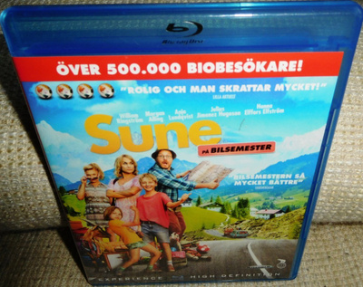 Lasse autolomalla Blu-ray (ei tekstitystä suomeksi)