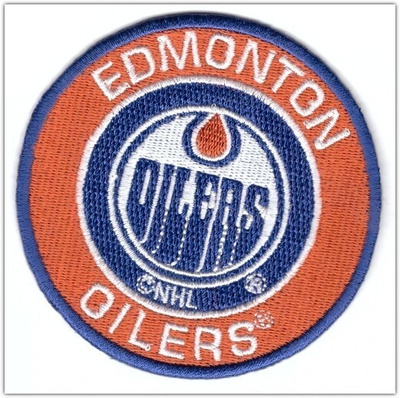NHL - Edmonton Oilers -kangasmerkki / hihamerkki