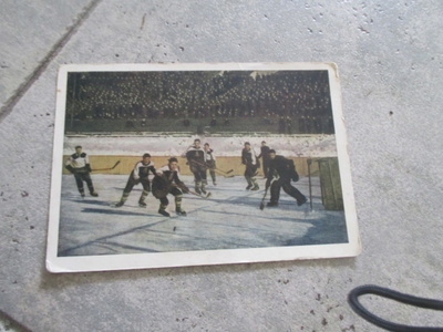 VANHA VENÄLÄINEN POSTIKORTTI v 1955