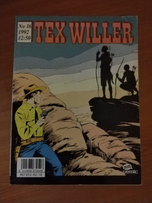 Tex Willer vuosikerta 1992 ( 1-16 )