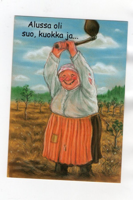°°ALUSSA OLI SUO, KUOKKA JA ...°° -KORTTI / Hörölä