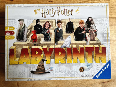 Harry Potter labyrinth Lautapeli