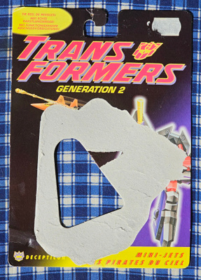 Transformers G2 Cyberjets SKYJACK (1994) - Cardback