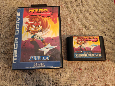 Sega Mega Drive ZERO the Kamikaze Squirrel