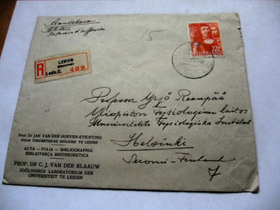 1948 Hollanti R kuori Suomeen
