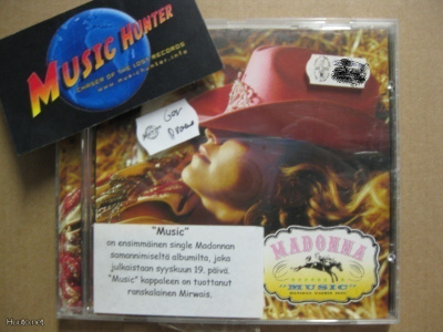MADONNA - MUSIC SAKSA PROMO CDS