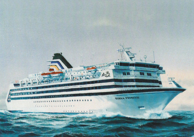 LAIVAKORTTI - M/S BIRKA PRINCESS - 2