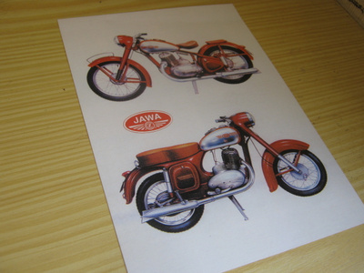 postikortti Jawa