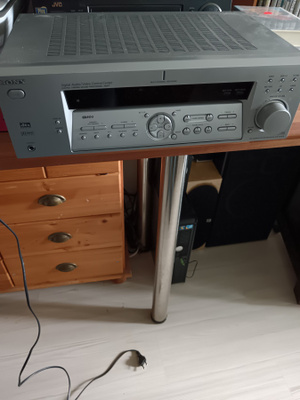 Sony STR-V6 kotisteateri vahvistinVastaanotin Hopea