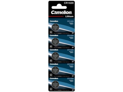 Camelion Lithium Nappiparistot CR1620, 3V, 5 kpl *UUSI*