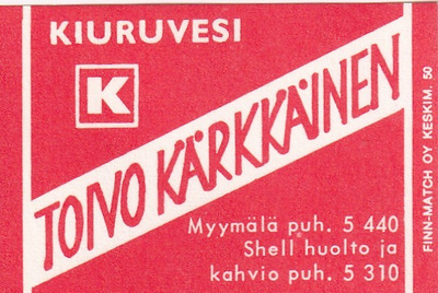 Kiuruvesi, Toivo Kärkkäinen   b689