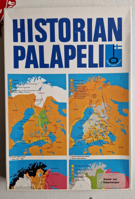 Historia vintage Suomi  palapeli hieno kunto