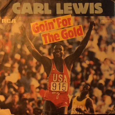 7” SINGLE Carl Lewis - Goin' For The Gold