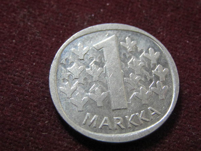 1 markka 1988