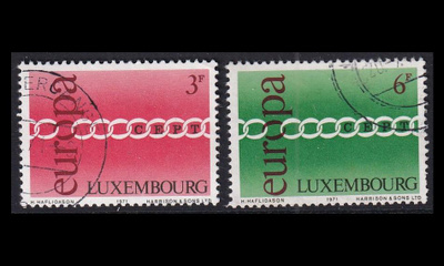 Luxemburg 824-5 o Europa (1971)