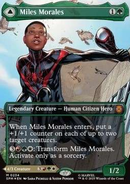Magic the Gathering Miles Morales // Ultimate Spider-Man