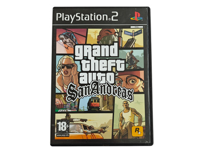 PS2 - Grand Theft Auto: San Andreas (CIB)