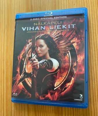 Nälkäpeli vihan liekit  blu-ray