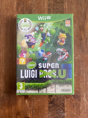 New Super Luigi U - Wii U *UUSI*