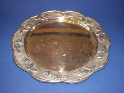 Alpakka RUUSU - TARJOTIN 24cm Turku