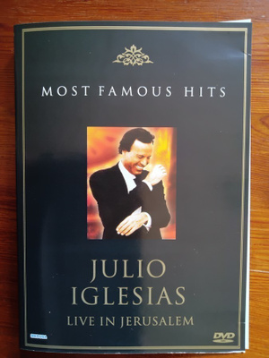Dvd Julio Iglesias Live in Jerusalem